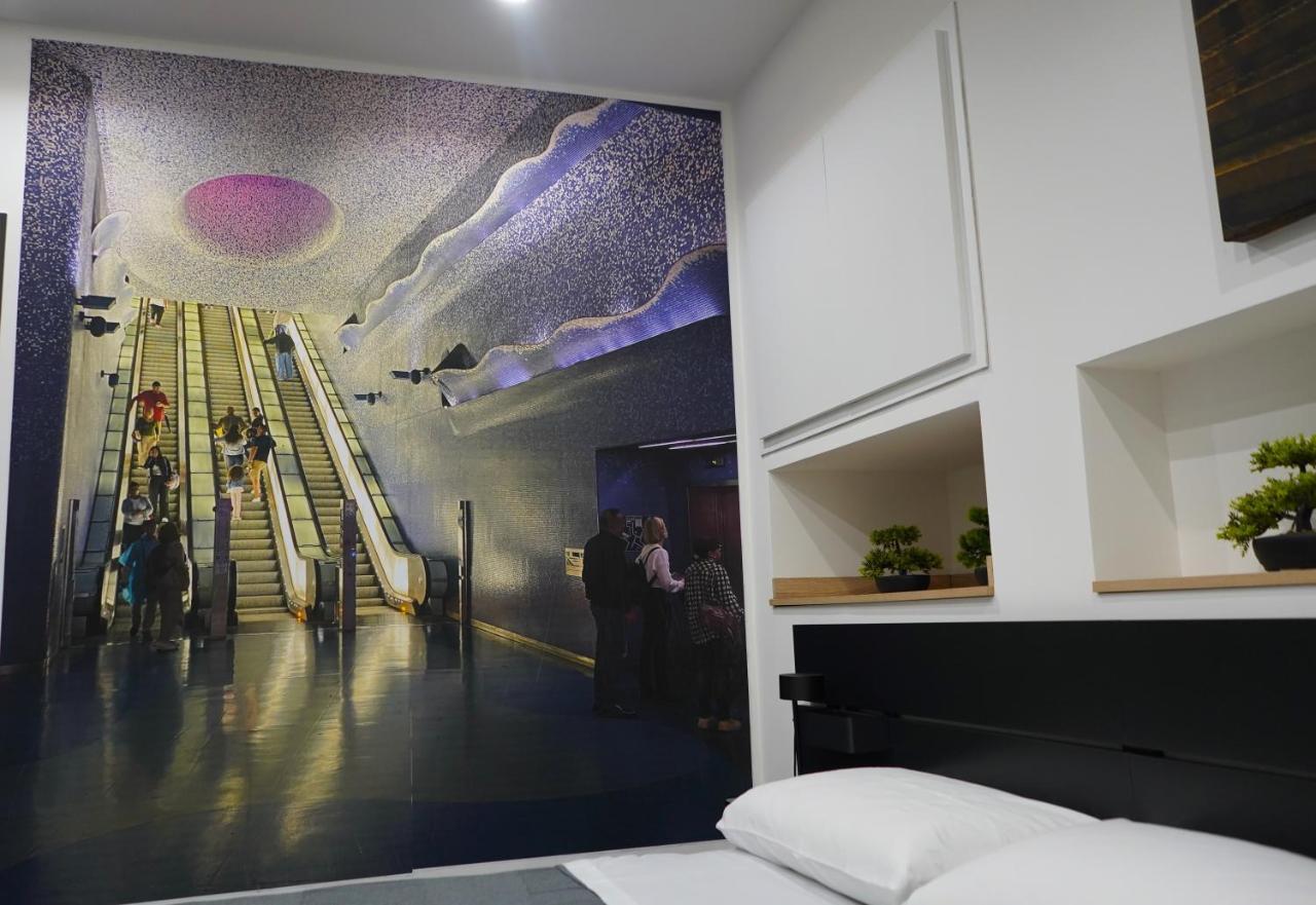 Bed and Breakfast Dimora Metro Santacroce Neapel Exterior foto